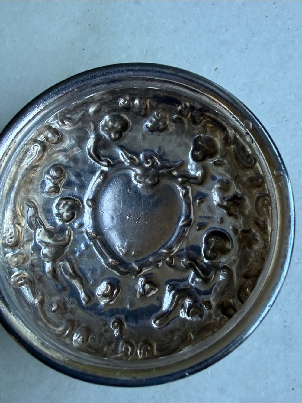 Antique Art Nouveau Vanity Jar - Picture 5 of 5